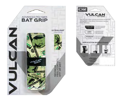 Vulcan Bat Wrap Helps with Making Explosive Ball Contact
