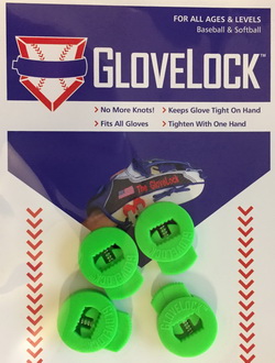 Glovelocks for baseball and softball gloves
